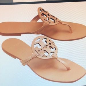 Authentic Tory Burch Miller natural Vachetta